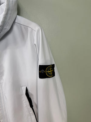 Stone Island Off White Soft Shell Jacket