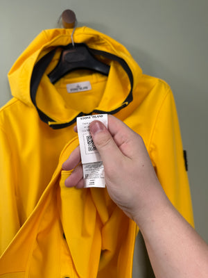 Stone Island Yellow Soft Shell Jacket
