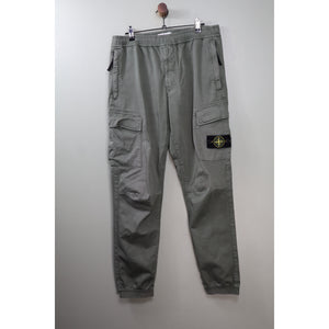 Stone Island Green RE-T Cargo Bottoms