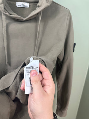 Stone Island Khaki Hoodie