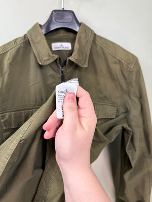Stone Island Khaki Overshirt