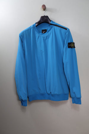 Stone Island x Nike Blue Comfort Tech Composite Jumper
