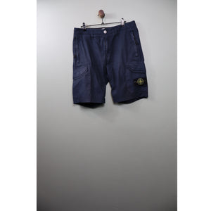Stone Island Navy RE Cargo Shorts