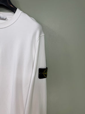 Stone Island White Jumper