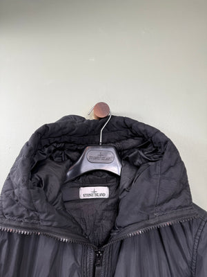 Stone Island Black Crinkle Reps Jacket