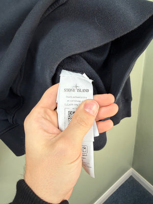 Stone Island Navy 1/4 Zip Jumper