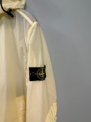 Stone Island Yellow Lamy Velour Jacket