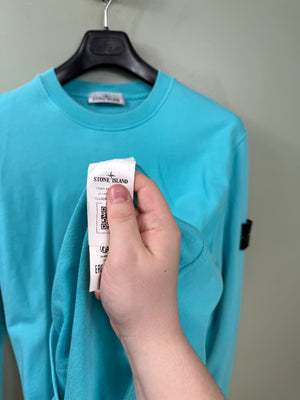 Stone Island Aqua Blue Jumper