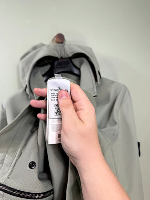 Stone Island Sage Green Soft Shell Jacket