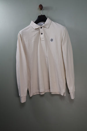 Stone Island Beige Regular Fit Polo