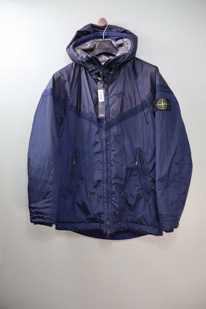 Stone Island x Nike Navy Mussola Gommata Nylon Metal Jacket