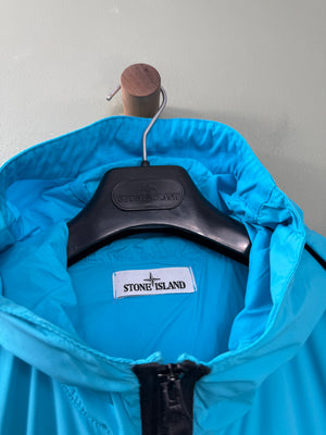 Stone Island Aqua Blue Skin Touch Jacket