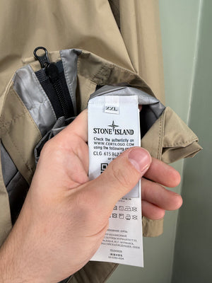 Stone Island Beige Goretex Paclite Jacket