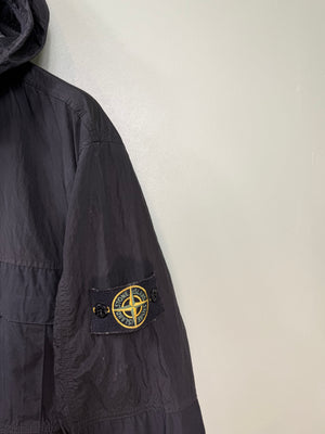 Stone Island Black Nylon Metal Watro Ripstop Jacket
