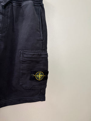 Stone Island Black Shorts