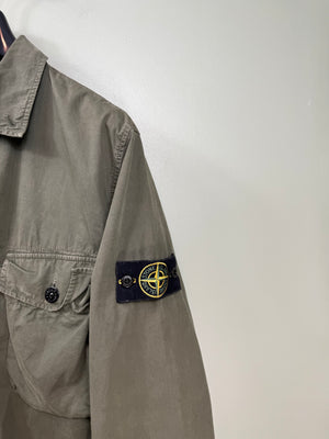 Stone Island Khaki Overshirt