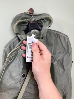 Stone Island Khaki Lamy Velour Jacket