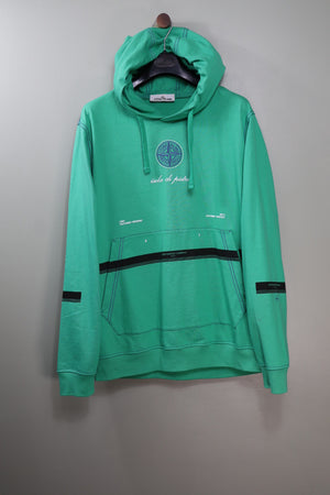 Stone Island Green Hoodie