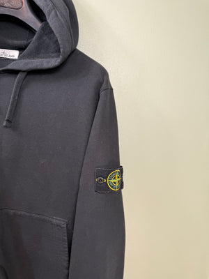 Stone Island Black Zipped Hoodie
