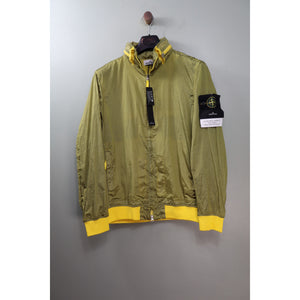 Stone Island Yellow Nylon Metal Watro Jacket