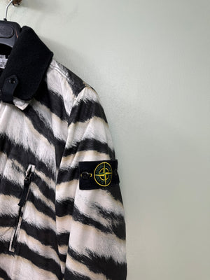 Stone Island White Tiger Camo 50 Fili Primaloft Parka Jacket