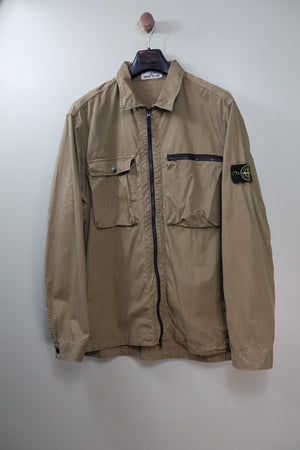 Stone Island Khaki Overshirt