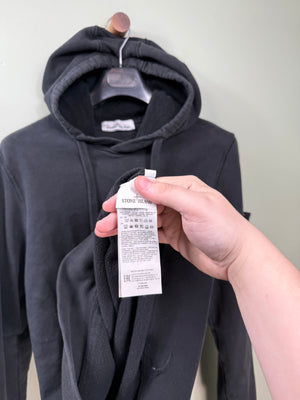 Stone Island Black Hoodie