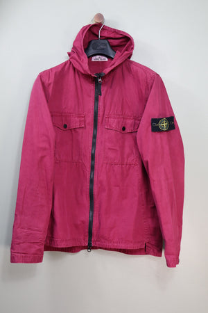 Stone Island Cherry Hooded Overshirt