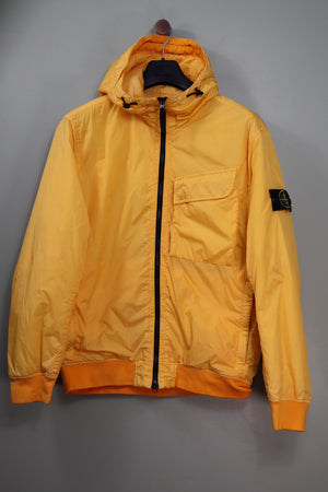 Stone Island Yellow Crinkle Reps Jacket