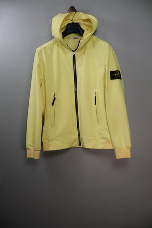 Stone Island Yellow Soft Shell Jacket