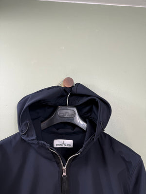Stone Island Navy Soft Shell Jacket