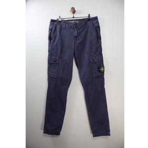 Stone Island Navy SL Cargo Bottoms