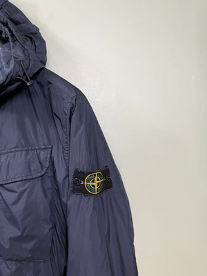 Stone Island Navy Crinkle Reps Primaloft Jacket