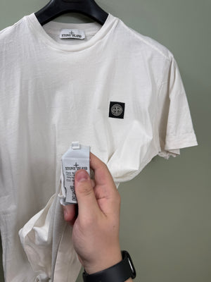 Stone Island White T-Shirt