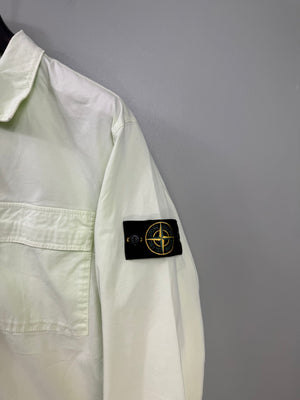 Stone Island Pastel Green Overshirt