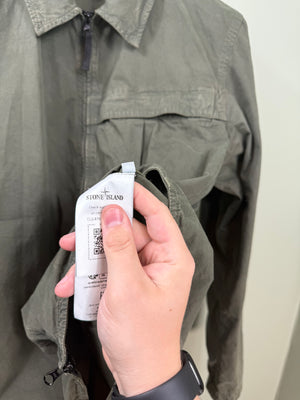 Stone Island Khaki Overshirt