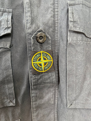 Stone Island Navy Cotton Cordura Jacket