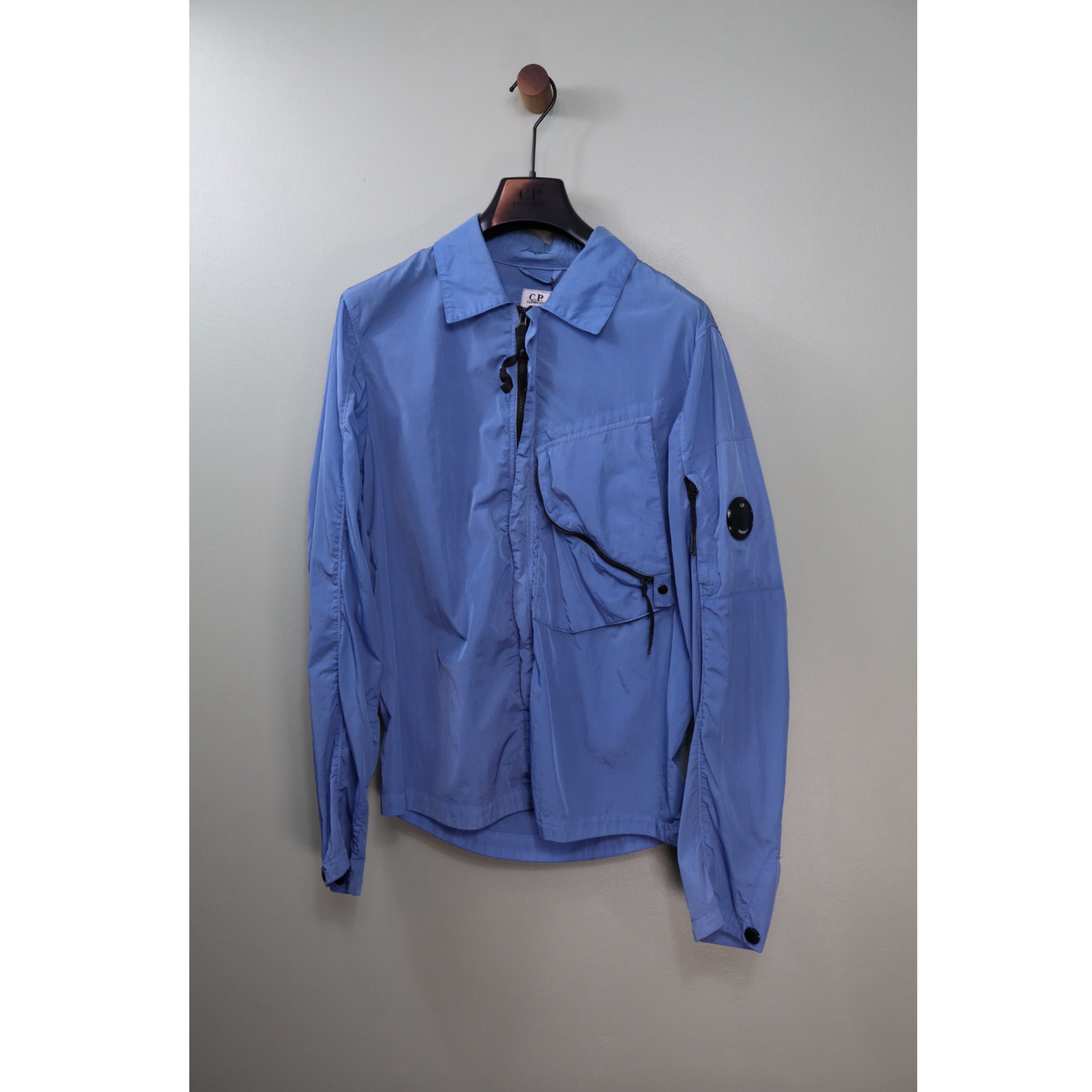 CP Company Blue Chrome Overshirt HeatfromTS