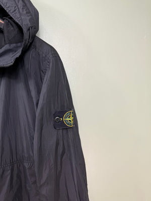 Stone Island Black Crinkle Reps Jacket