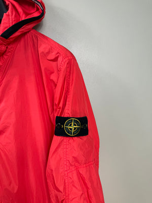 Stone Island Red Crinkle Reps Jacket