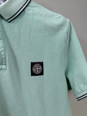 Stone Island Green SL Polo Shirt