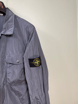 Stone Island Grey Nylon Metal Overshirt