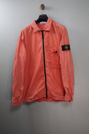 Stone Island Orange Overshirt