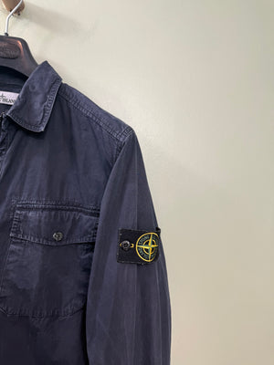 Stone Island Navy Overshirt