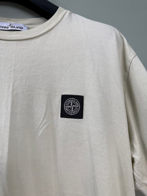 Stone Island Pastel Yellow T-Shirt