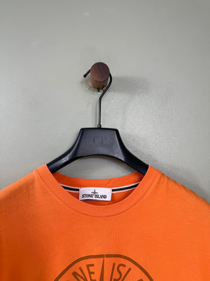 Stone Island Orange T-Shirt