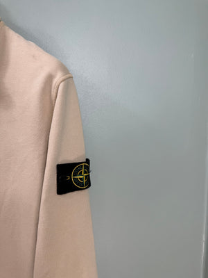 Stone Island Beige 1/4 Zip Jumper