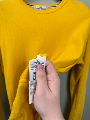 Stone Island Yellow Jumper