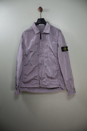 Stone Island Grey Nylon Metal Overshirt
