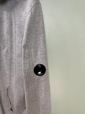 C.P. Company Grey Zipped Hoodie